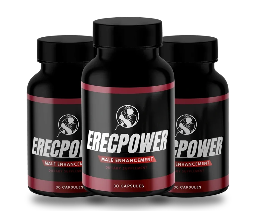 ErecPower three-bottle pack, a 90-day supply