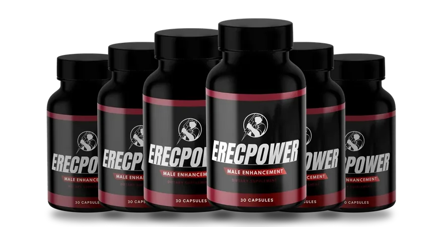 ErecPower six-bottle pack, a 180-day supply